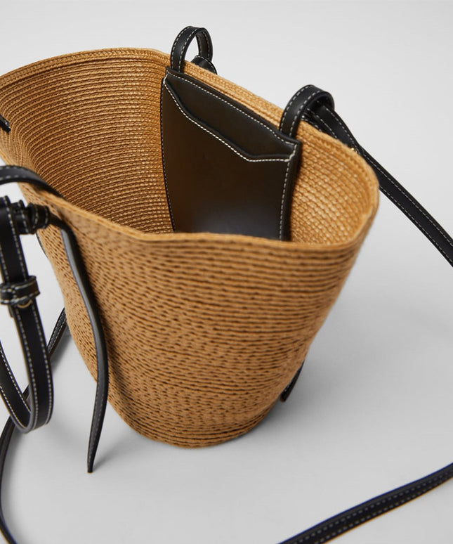 Torba plażowa z kieszonką w środku