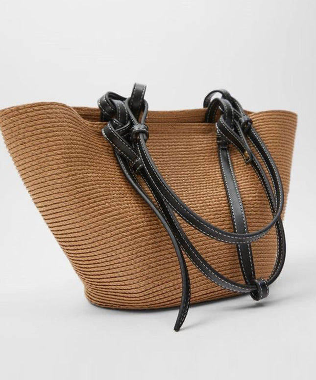 Torba plażowa z kieszonką w środku