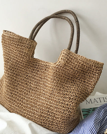 Torba plażowa z dużymi uchwytami