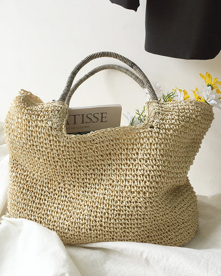 Torba plażowa z dużymi uchwytami