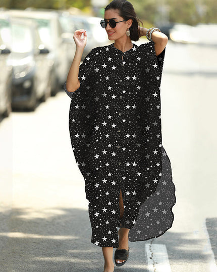 Damska tunika plażowa w różne wzory