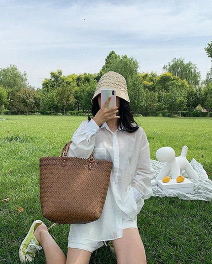 Torba plażowa z rączkami