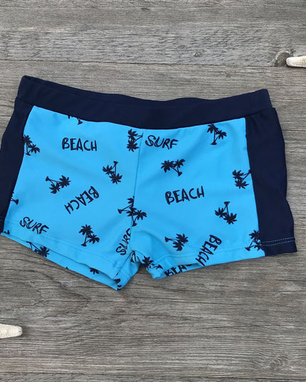 Kąpielówki dla chłopca w morskie wzory