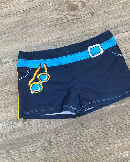 Kąpielówki dla chłopca w morskie wzory