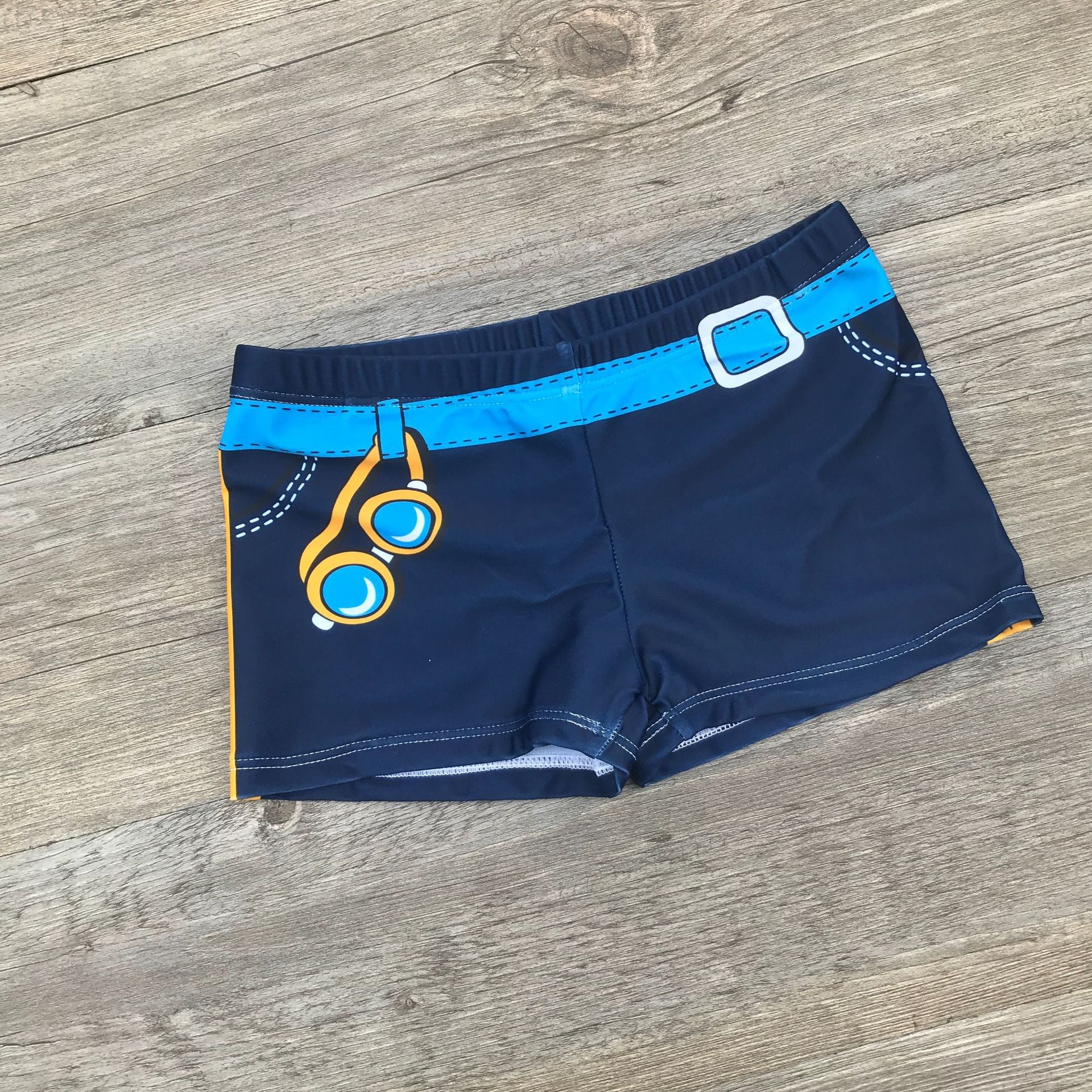 Kąpielówki dla chłopca w morskie wzory