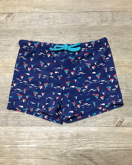 Kąpielówki dla chłopców w morskie wzory