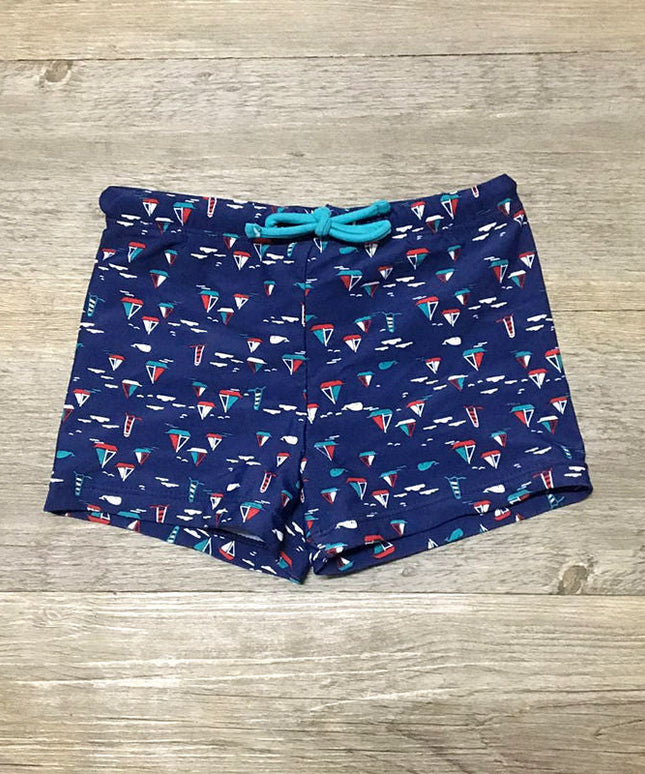 Kąpielówki dla chłopców w morskie wzory