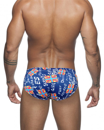 Męskie slipy kąpielowe w nowoczesnych wzorach