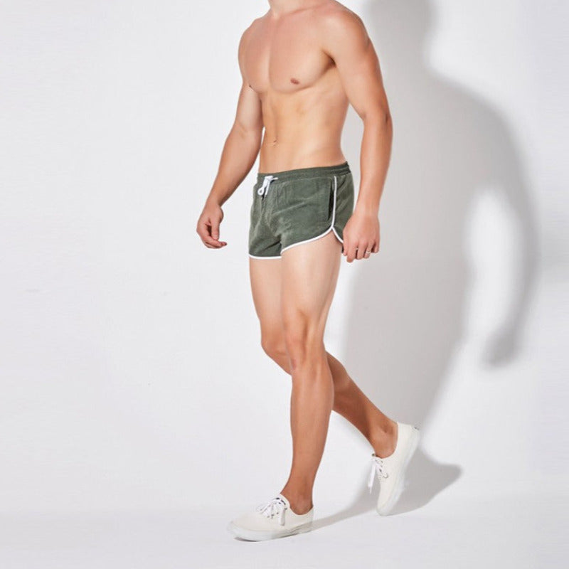 Męskie szorty kąpielowe krótkie w letnich barwach