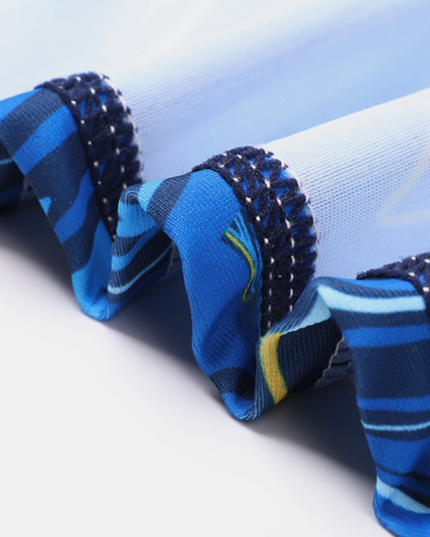 Kostium kąpielowy dwuczęściowy dla chłopca sportowy