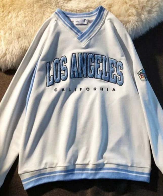 Damska bluza w amerykańskim stylu