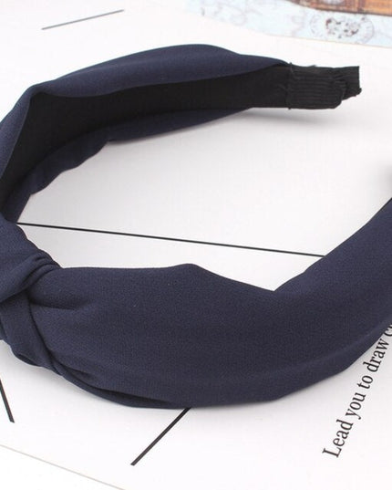 Opaska do włosów ze splotem