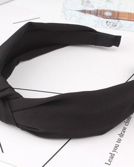 Opaska do włosów ze splotem