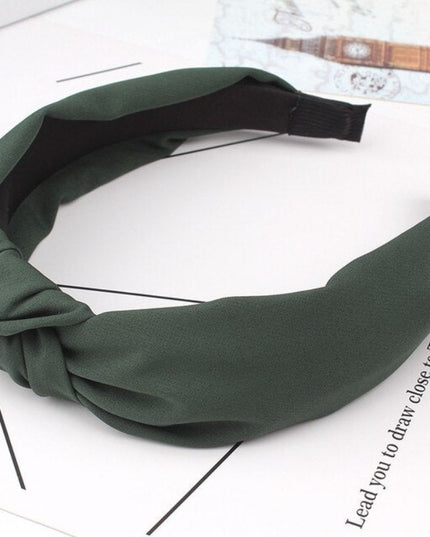 Opaska do włosów ze splotem