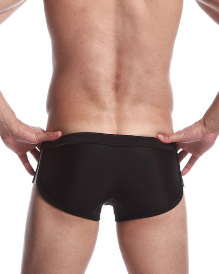 Męskie slipy kąpielowe z paskami po bokach