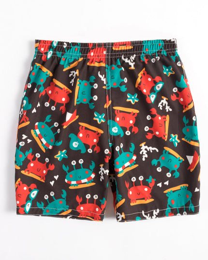 Szorty kąpielowe dla chłopców w morskie wzory