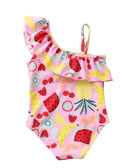 Jednoczęściowy strój kąpielowy dla dziewczynki w letnie owoce