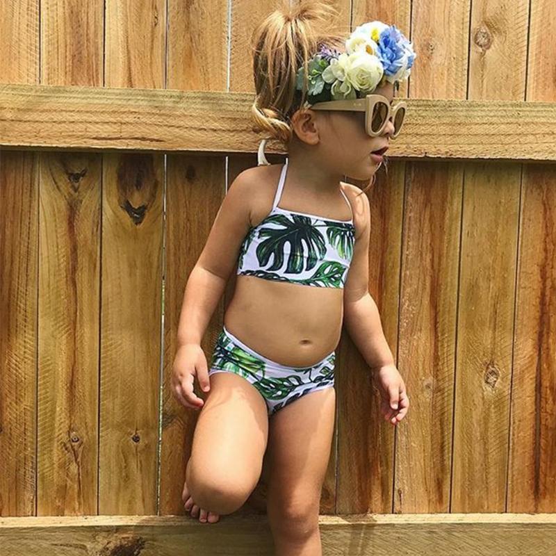 Strój kąpielowy dwuczęściowy bikini dla niemowląt