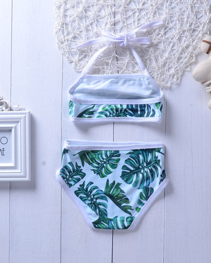 Strój kąpielowy dwuczęściowy bikini dla dziewczynek