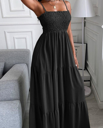 Sukienka maxi na ramiączkach