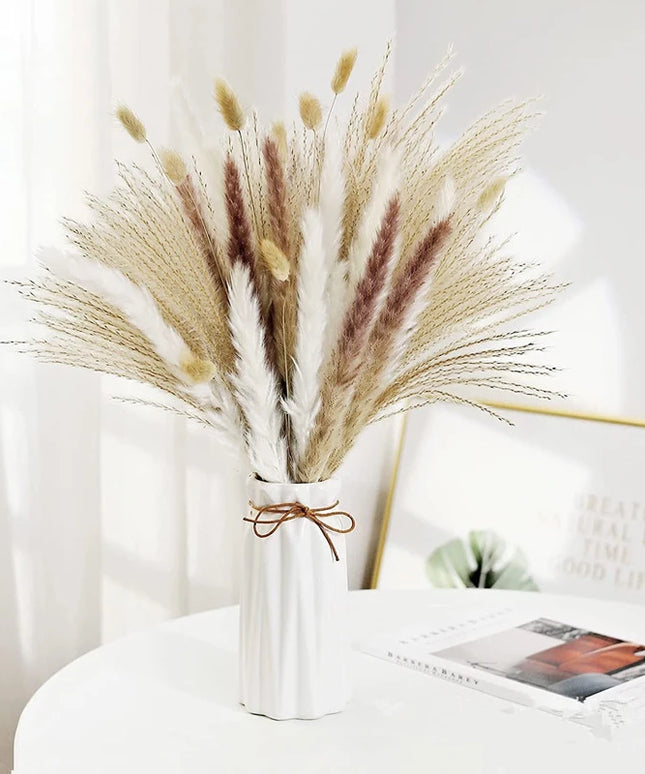 Trawa pampasowa dekoracyjna długość 40 cm 30 sztuk