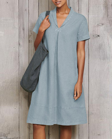 Sukienka midi bawełniana zwiewna