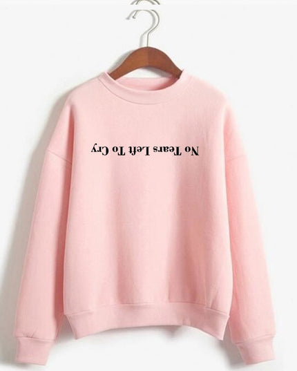 Damska bluza z napisem No Tears Left To Cry