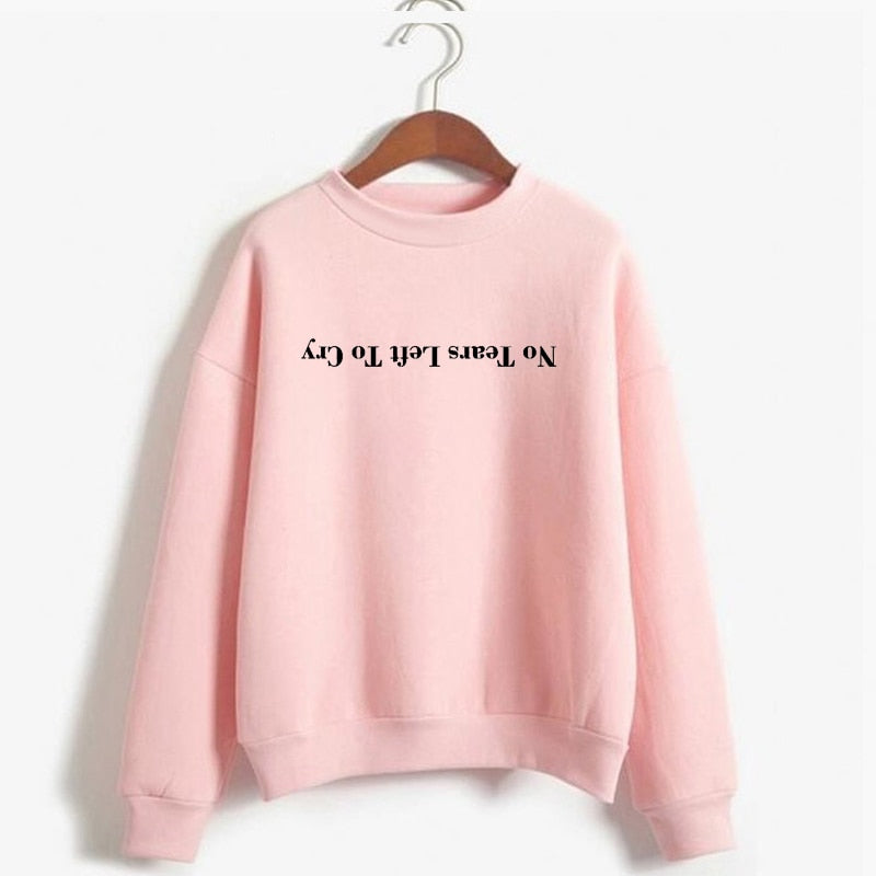 Damska bluza z napisem No Tears Left To Cry