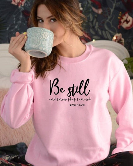 Damska bluza bez kaptura z napisem