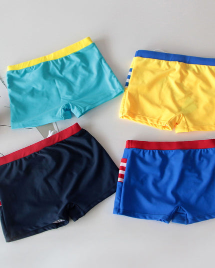 Kąpielówki dla chłopca ze wzorem misia