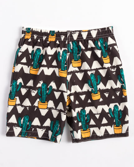 Szorty kąpielowe dla chłopca w morskie wzory