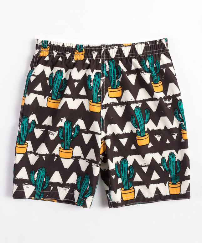 Szorty kąpielowe dla chłopców w morskie wzory