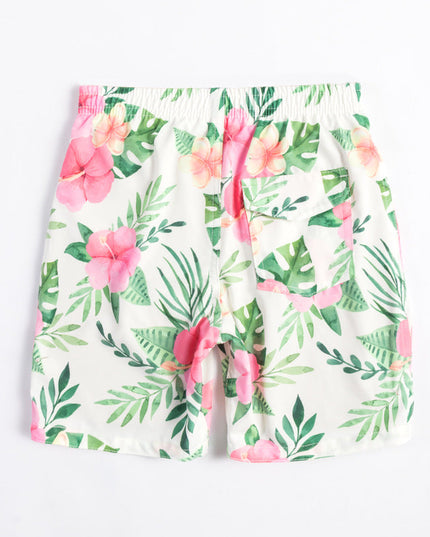 Szorty kąpielowe dla chłopców w morskie wzory