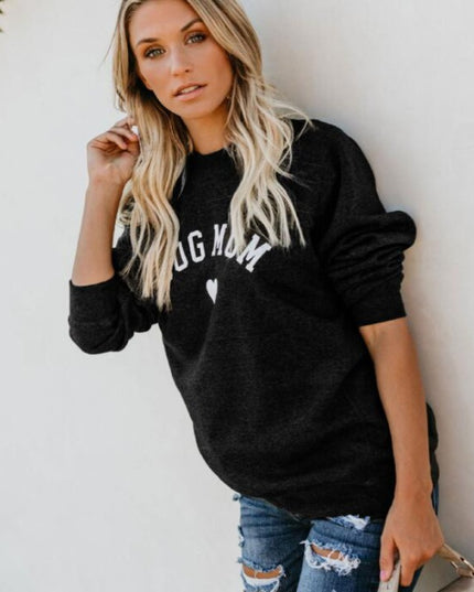 Damska bluza z nadrukiem CAT MOM