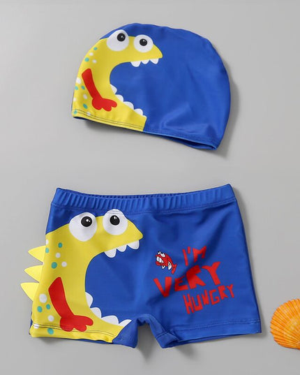 Kąpielówki dla niemowląt w dinozaury