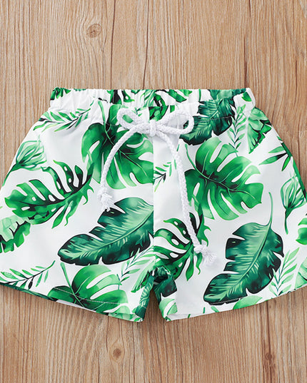 Kąpielówki niemowlęce dla chłopców we wzory