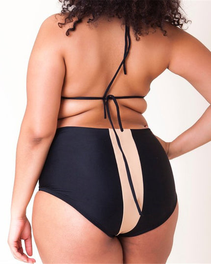 Dwuczęściowy strój kąpielowy plus size bikini
