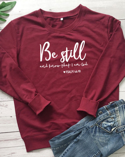 Damska bluza bez kaptura z napisem