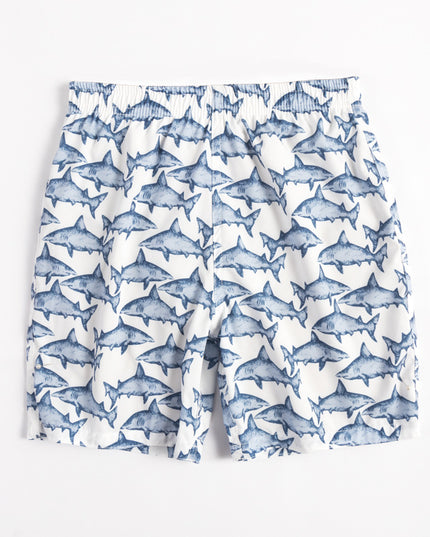 Szorty kąpielowe dla chłopca w morskie wzory