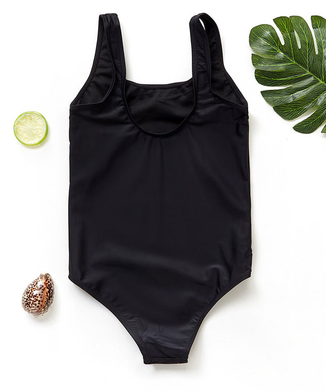 Jednoczęściowy strój kąpielowy dla dziewczynki z ananasem z cekinów