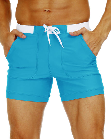 Męskie szorty kąpielowe w stylu sportowym
