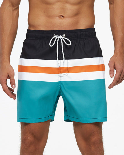 Męskie szorty kąpielowe w paski