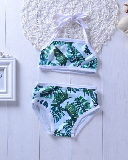 Strój kąpielowy dwuczęściowy bikini dla dziewczynek