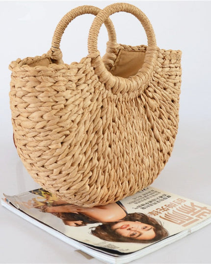 Torba plażowa z okrągłymi ramiączkami