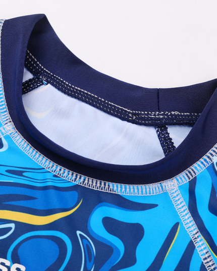 Kostium kąpielowy dwuczęściowy dla chłopca sportowy