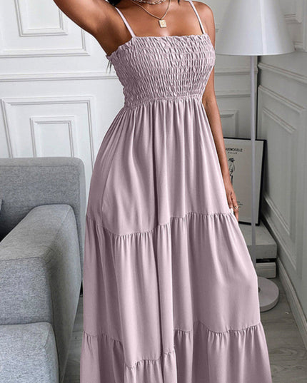 Sukienka maxi na ramiączkach