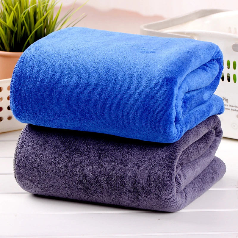 Ręcznik saunowy chłonny w jednolitych kolorach