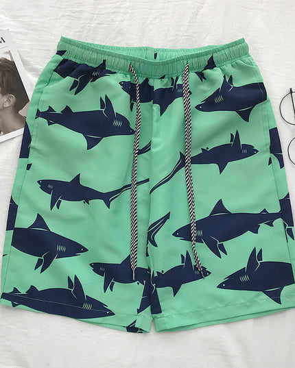 Męskie szorty kąpielowe miętowe