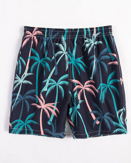 Szorty kąpielowe dla chłopca w morskie wzory