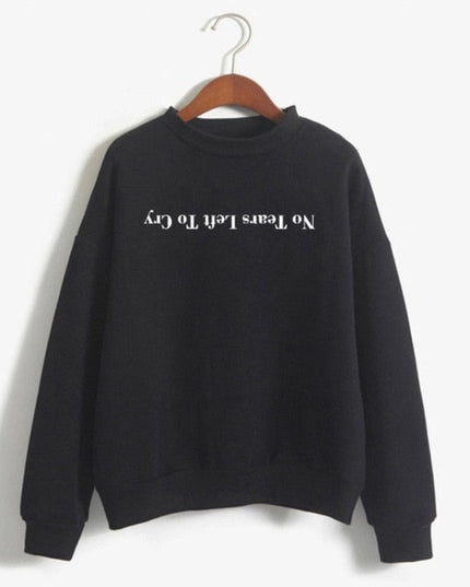 Damska bluza z napisem No Tears Left To Cry